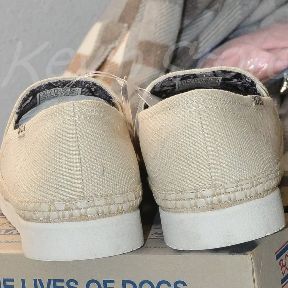 TAN Skechers ladies BOBS‎ Flexpadrille shoes